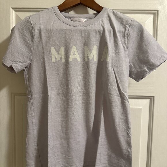 LC Lauren Conrad MAMA Cotton Tee - Women's X-Small - Picture 1 of 2